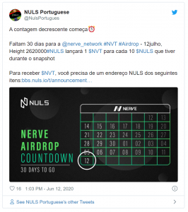 twiite-airdrop-nvt-266x300 NULS: O divisor de águas no universo cripto